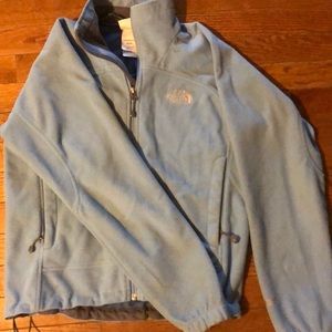 Light Blue North Face Jacket
